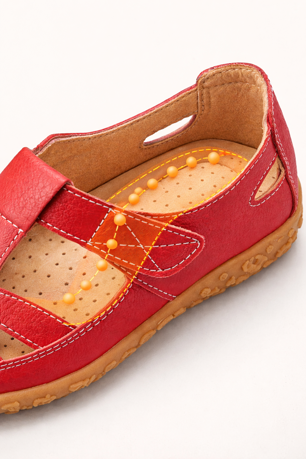 Geschlossene Zehensandalen für Damen - Laret
