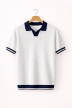 Kurzarm-Poloshirt mit klassischem Kragen für Herren - Arven