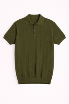 Leichtes Herren-Poloshirt mit Button-Down-Kragen - Ravel