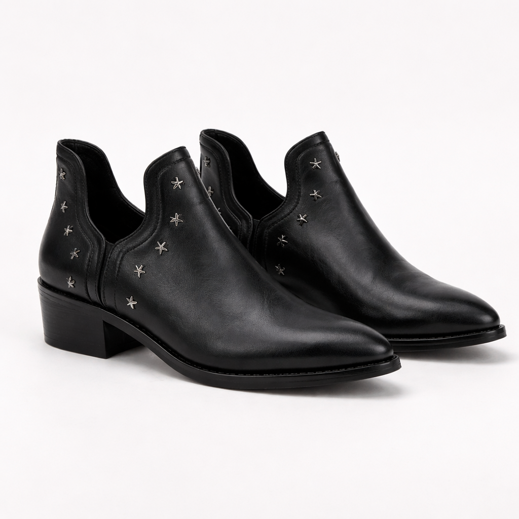 Damenstiefel im Chelsea-Stil mit mittlerem Absatz - Greta
