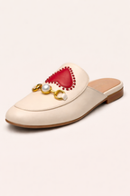 Damen Mokassins mit dekorativen Details - Bennoit