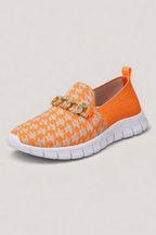 Gemusterte Freizeitschuhe aus Mesh für Damen - Harper