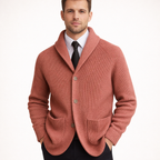Herrenstrickjacke mit Knöpfen - Kairon