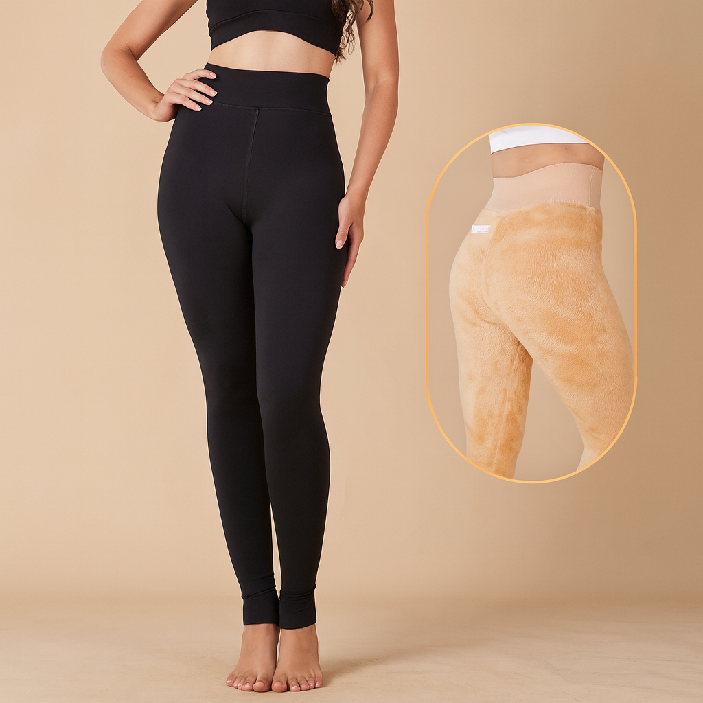 Thermo-Leggings mit Fleece-Futter - Aube