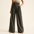 Weit geschnittene Damenhose mit hoher Taille - Navine
