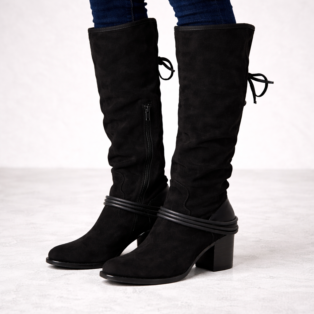 Hohe Damen-Schnürstiefel - Sheryl