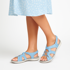 Orthopädische Damensandalen mit verstellbaren Riemen - Harper
