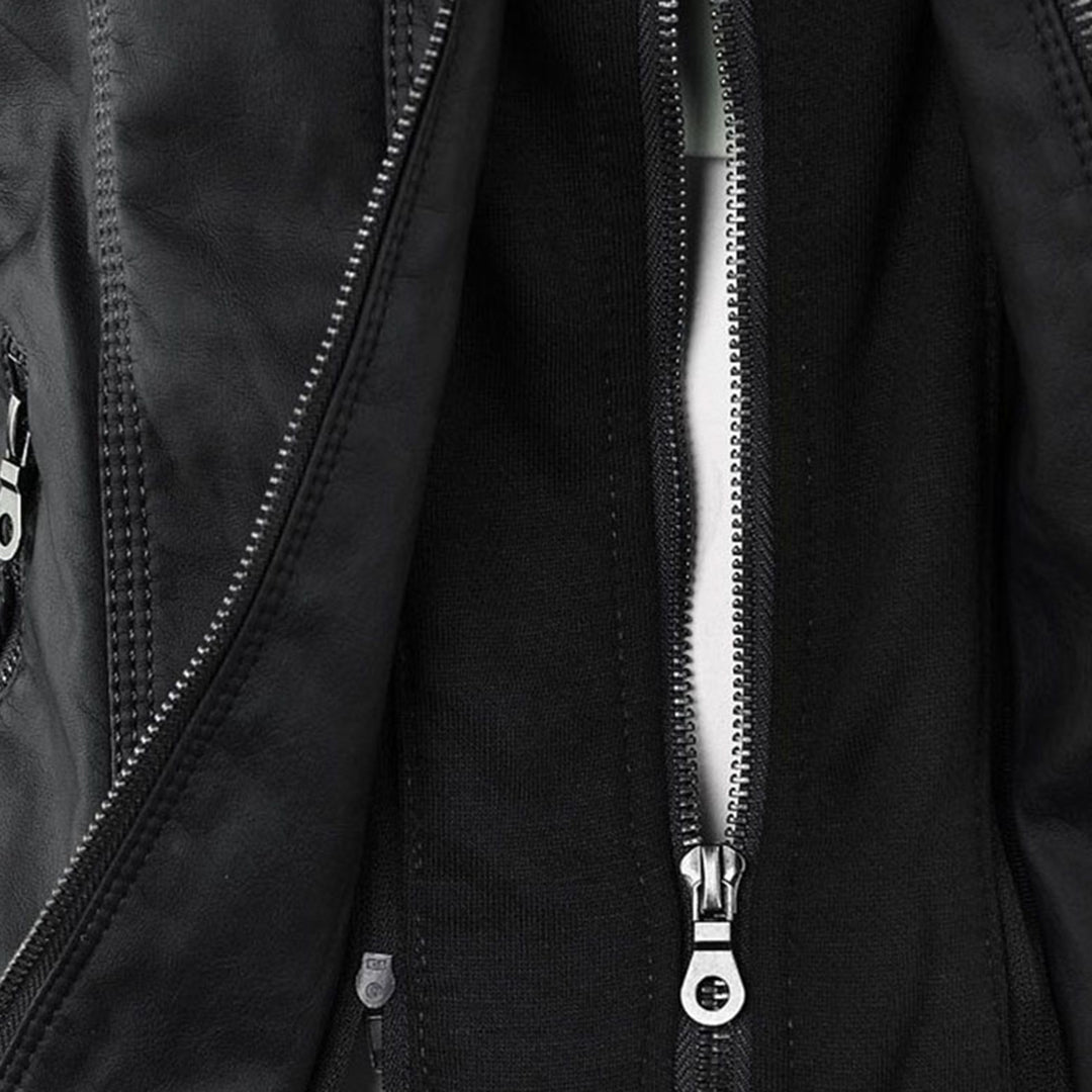 Lederjacke Damen robuste Eleganz mit Hochwertigem Leder für Stilbewusste Frauen und urbanem Look - Monika