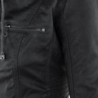 Lederjacke Damen robuste Eleganz mit Hochwertigem Leder für Stilbewusste Frauen und urbanem Look - Monika
