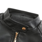 Stilvolle Lederjacke mit zeitlosem Design