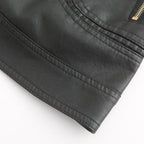 Stilvolle Lederjacke mit zeitlosem Design