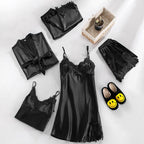 Damen-Pyjama-Set aus Satin - Klea