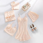 Damen-Pyjama-Set aus Satin - Klea