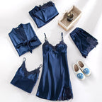 Damen-Pyjama-Set aus Satin - Klea