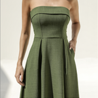 Ursula - Elegantes trägerloses Kleid