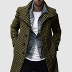 DYLAN - Kariert Lapel Mantel