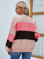 Damenstrickjacke mit Knöpfen - Coralie