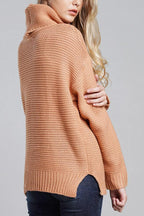 Damen-Rollkragenpullover aus Grobstrick - Alice