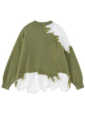 Fiene - Vintage-Pullover aus Baumwolle