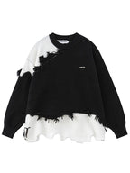 Fiene - Vintage-Pullover aus Baumwolle