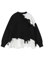 Fiene - Vintage-Pullover aus Baumwolle