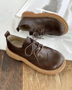 Orthopädische Oxford-Schuhe für Frauen - Weiß