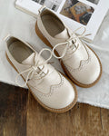 Orthopädische Oxford-Schuhe für Frauen - Weiß