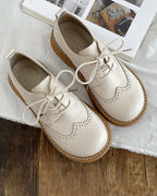 Orthopädische Oxford-Schuhe für Frauen - Weiß