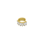 Cube Earcuff 14K Vergoldet
