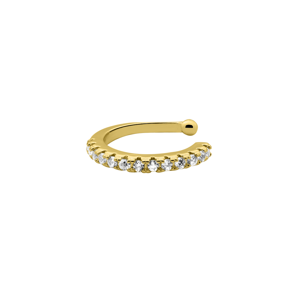 Brilliant Earcuff 14K Vergoldet