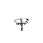 Glam Cross Earcuff 14K Vergoldet