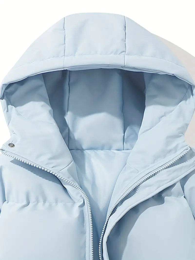 Kurze Steppjacke mit Kapuze - Stilla