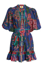 Missisa - Minikleid aus Baumwollmischung mit Gürtel