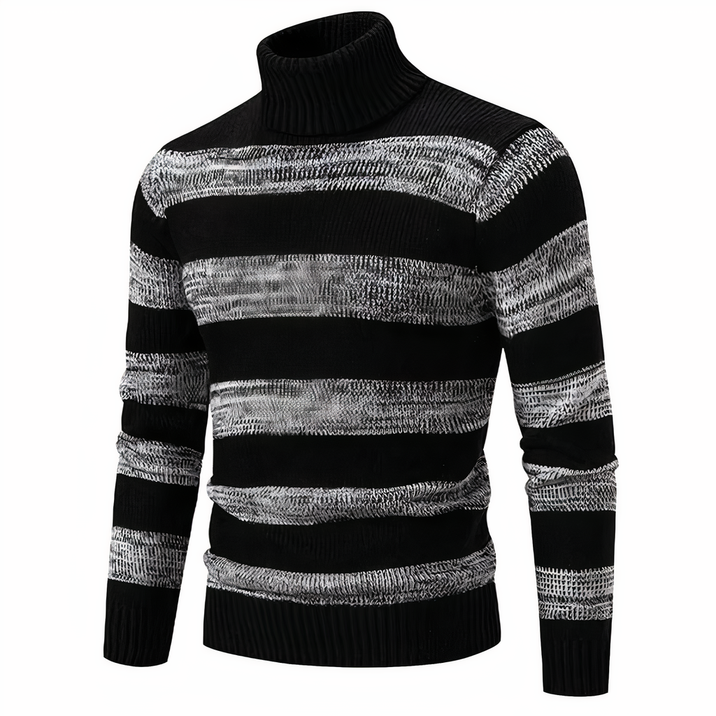 FRANCE - Gestrickter Patchwork-Pullover für Männer