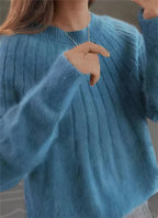 Fridana - Flauschiger Strickpullover