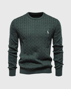 Geflochtener Strickpullover für Männer - Lioren