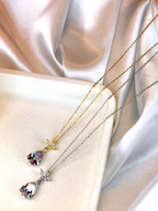 Lotus Drop Kette 14K Vergoldet