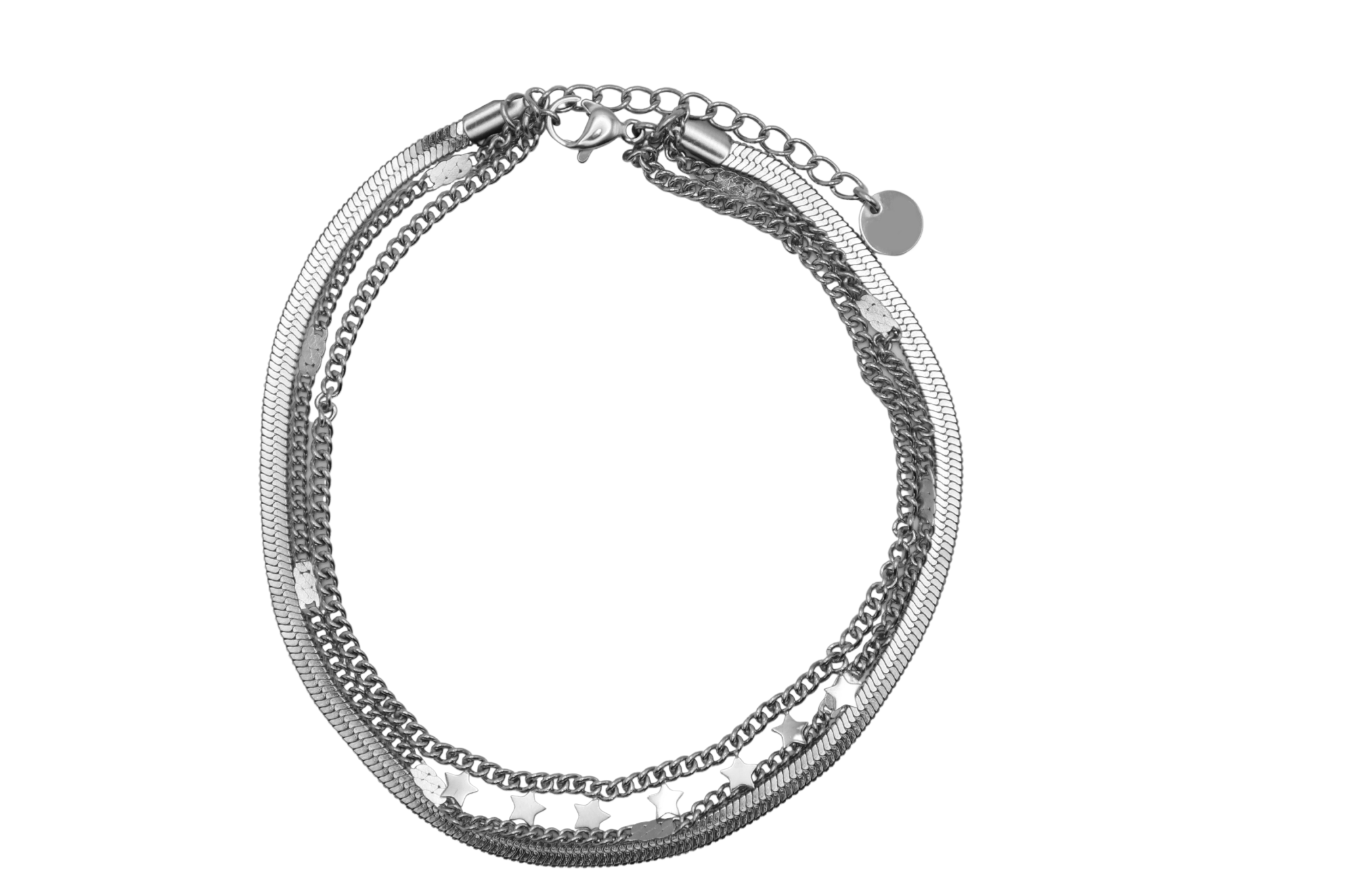 Starly Sleek Anklet 14K Vergoldet