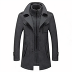 GRAYSON - Modische Doppelkragen-Jacke für Herren