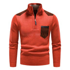 GUSTAV - Farbkontrast-Winterpullover