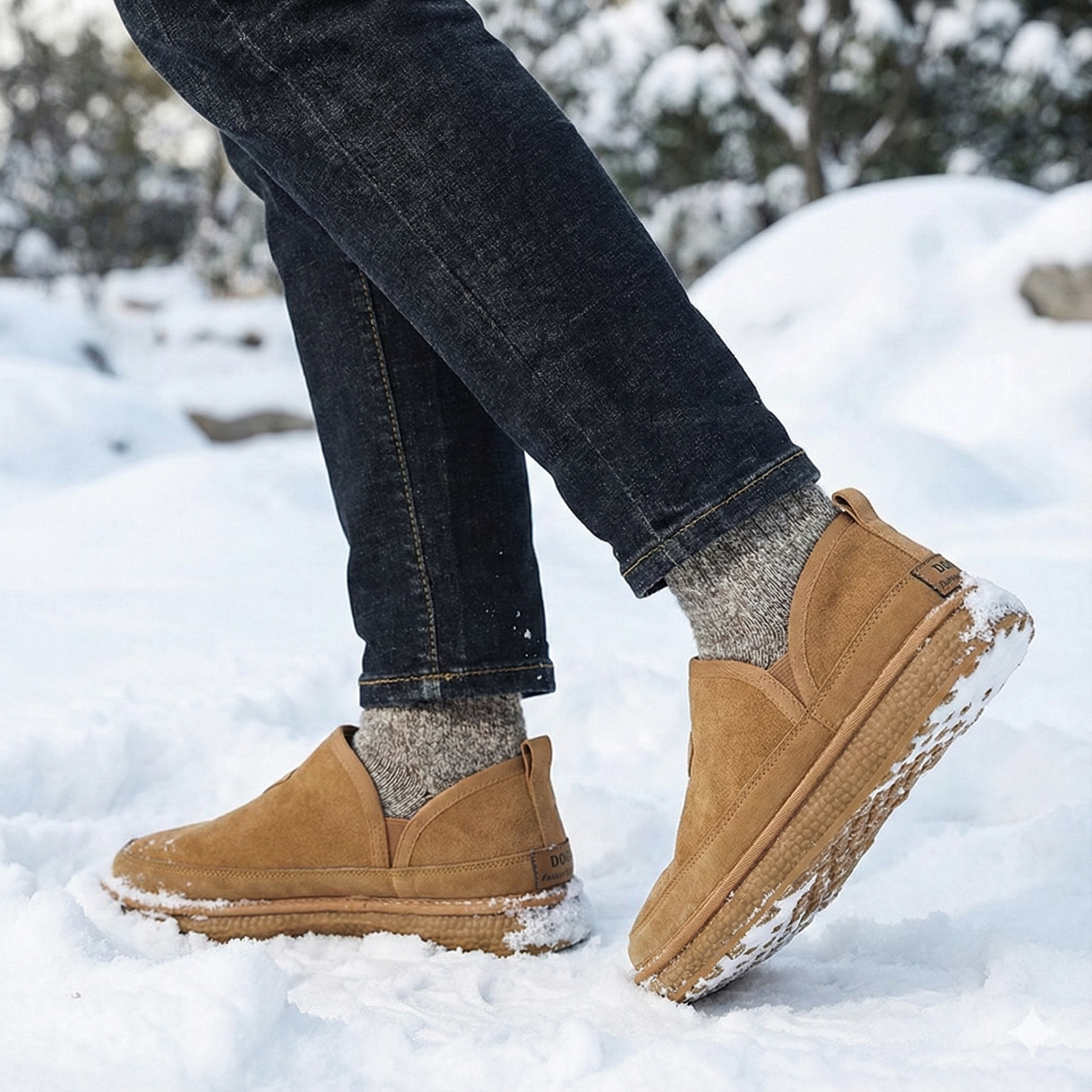 Herren-Winterschuhe mit Thermofleece - Zoryen