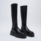 Hochhackige Plateaustiefel für Frauen - Kryndel