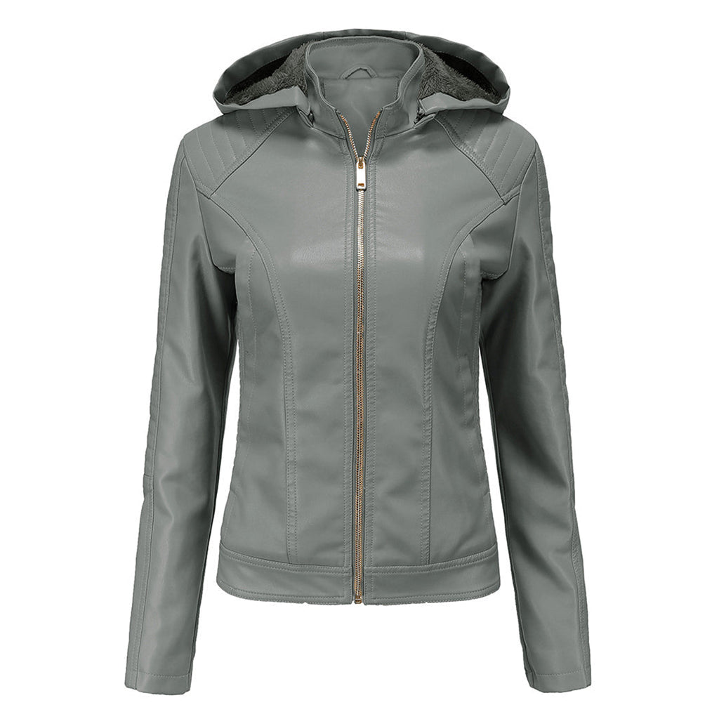 Stilvolle Lederjacke mit zeitlosem Design