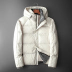 Steppjacke mit Kapuze und Kontrastfutter - Mark