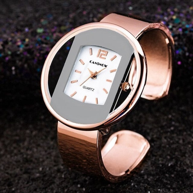 Cansnow Classic Armreif Uhr