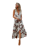 Bella - Sexy Vintage Maxikleid mit Blumenprint Fiesta