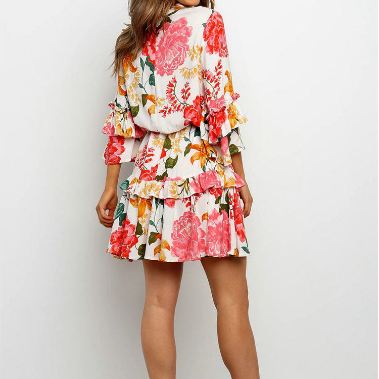 Danisa - Kleid mit Blumenmuster