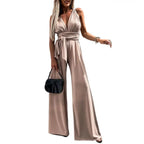 Sophia - Eleganter Jumpsuit mit Kreuzrücken