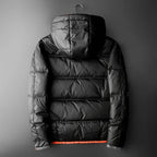 Steppjacke mit Kapuze und Kontrastfutter - Mark
