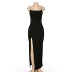 Diana - Geschlitztes langes Kleid